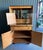Hickory Chair Furniture Company 1980s Hickory Kaylyn "Gear" Mahogany & Birdseye Maple Bar Cabinet Storage Cabinet and Foot For Sale - Image 4 of 16
