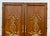 Vintage Hollywood Regency Carved Gilded Wood Doors Pair Louis XVI Neoclassical For Sale - Image 11 of 15
