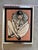Vintage Framed Needlepoint Artwork Depicting a Seated Pierrot Clown With a Large Ruffled Collar For Sale - Image 4 of 4