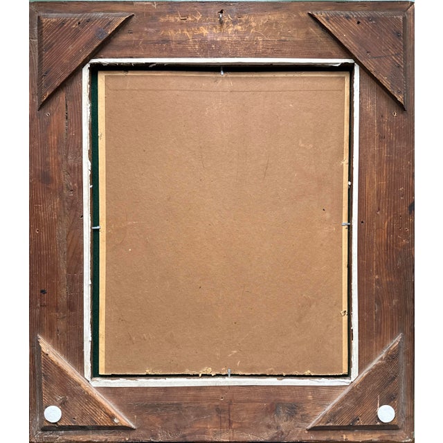 Wilhelm Schmurr, Bauern auf dem Feld, Oil on Cardboard, Düsseldorf Malkasten, Rhenish Secession For Sale - Image 8 of 9