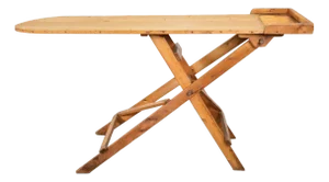 Antique Wooden Folding Ironing Board, 1920s