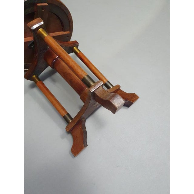 Wood Antique Regency Piano Stool For Sale - Image 7 of 12