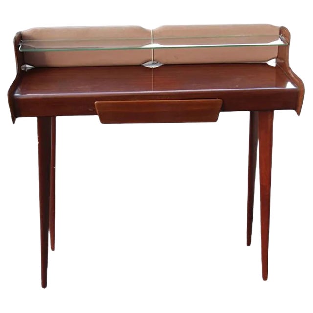 Mahogany Console Table from Dassi, 1950s For Sale