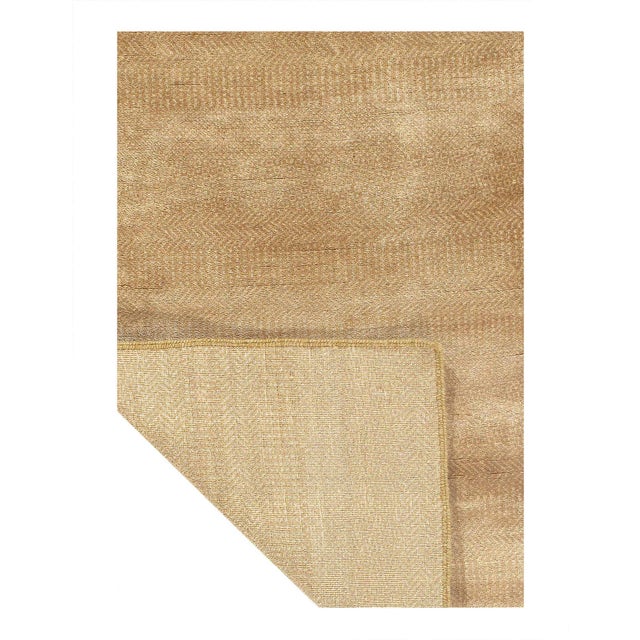 Traditional Pasargad DC Hand Knotted Modern Runner Rug For Sale - Image 3 of 3