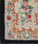 American Charcoal, Red, and Green Antique American Hooked Rug With Large Flower Design 4'7"x6'6" For Sale - Image 3 of 10