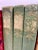 Late 19th Century Antique German and American Leather Decorative Books- a Set of 6 For Sale - Image 5 of 5
