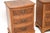 Antique Burr Elm Bedside Chests, 1950s, Set of 2 For Sale - Image 9 of 11