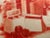 Gorgeous red monochrome Pop Art still-life drawing on paper, in the midst of the artist’s untitled table series of which I...