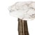 Contemporary Palm Side Table in Calacatta Marble and Bronzed Brushed Brass by InsidherLand For Sale - Image 3 of 4