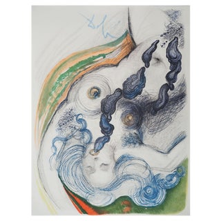 Salvador Dali, Casanova, Nude and Aphrodisiac Oysters, Original Engraving For Sale