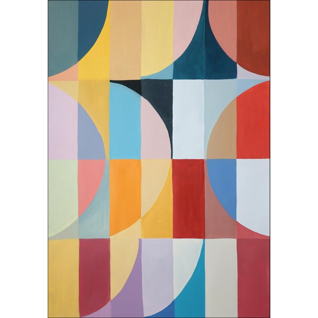 In Moonlight Mirrors, Natalia Roman presents a Bauhaus-inspired diptych where geometric abstraction and calibrated color...