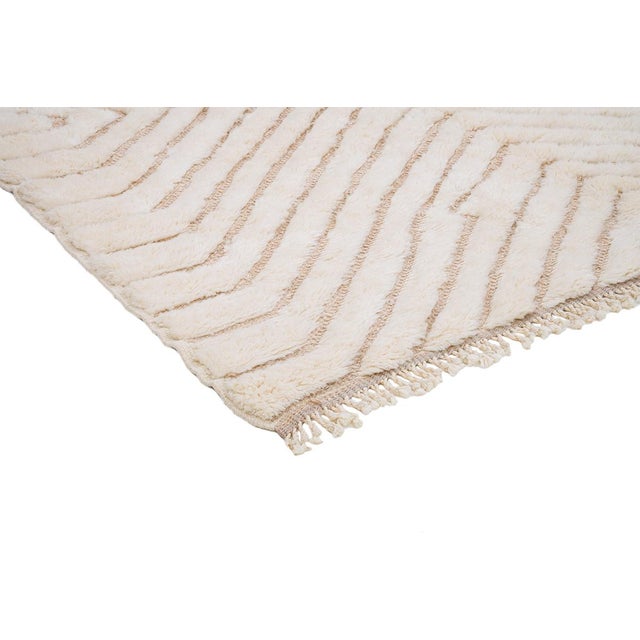 Hand-Knotted Wool Premium Rug by Azele Studio For Sale - Image 10 of 14