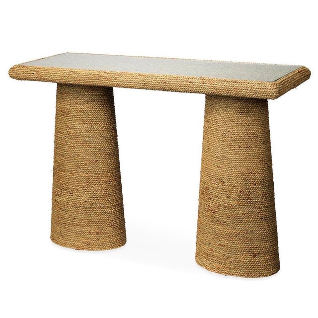 Skipper Seagrass Console Table Chairish