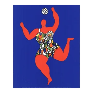 2005 Niki de Saint Phalle 'Volleyball' Modernism Offset Lithograph