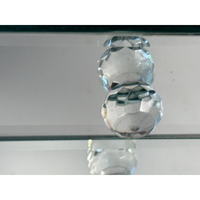 1940s French Clear Mirrored Decorative Jewelry Box, 1940s For Sale - Image 5 of 10