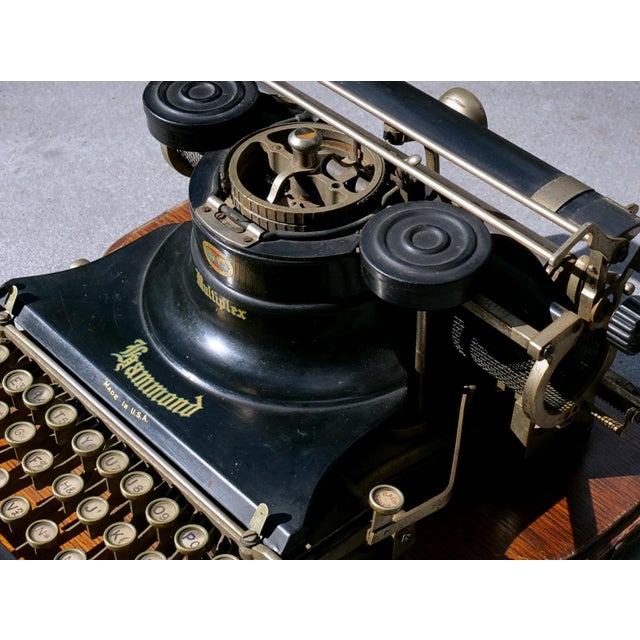Antique Typewriter from Hammond Multiplex, USA, 1915 For Sale - Image 10 of 16