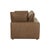 Cali Brown Leather Modular Loveseat For Sale - Image 4 of 8