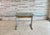 Mid-Century Modern 1960s Chrome With Woven Rush Dining Table For Sale - Image 3 of 13