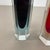 Faceted Murano Glass Sommerso Vase by Flavio Poli, Italy, 1970s, Set of 2 For Sale - Image 6 of 17