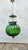 Art Deco Chandelier in Glass and Brass in Green, 1920s For Sale - Image 10 of 10