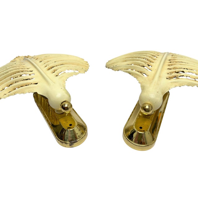 Organic Open-Work Leaf Wall Lamps from Banci Firenze, 1970s, Set of 2 For Sale - Image 10 of 14