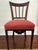 This beautiful, early 19th century French Empire chair is crafted of mahogany with delicate, unusual inlay. It appears to...