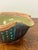 Traditional Vintage Studio Pottery Pouring Bowl in Cobalt Blue and Turquoise Glaze For Sale - Image 3 of 10