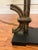 Metal Vintage Old World Wrought Iron Architectural Element Table W/Custom Shade Lamps, a Pair For Sale - Image 7 of 12