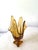 Mid-Century Modern Mid-Century Modern Amber Glass Swung Vase For Sale - Image 3 of 4