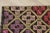 1960s Tribal Ikat Geometric Black Hand Knotted Kilim Rug For Sale - Image 9 of 13