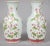 18th Century Chinese Qing Dynasty Tall Vases in Bamboo Pattern- a Pair For Sale - Image 4 of 9