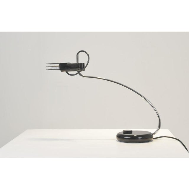 Wing Desk Lamp by Bruno Gecchelin for O-Luce, Italy, 1971 For Sale - Image 4 of 12