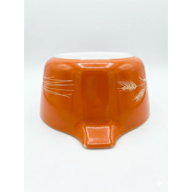 Glass Vintage Mid-Century Pyrex Autumn Harvest Casserole Dishes With Lids - Set of 3 For Sale - Image 7 of 7