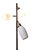 Classic Mid Century three light pole lamp, in good, original, clean and working condition. The lamp features three...