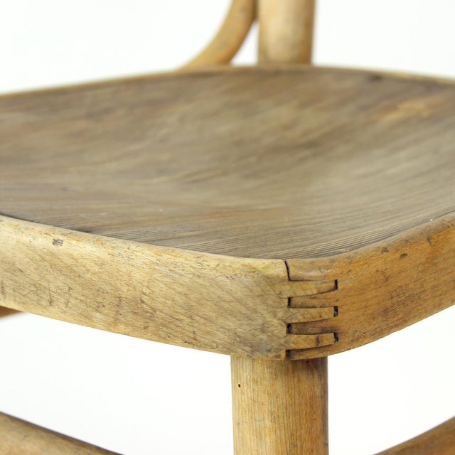 Vintage Bentwood Bistro Chairs from Thonet, 1920s For Sale - Image 9 of 14