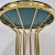Gold Italian Hollywood Regency Style Side Table, 1980s For Sale - Image 8 of 12
