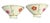 Late 20th Century Mid-Century Modern Vintage Pair of Asian Japanese Anjyo Painted Floral Rice Bowls For Sale - Image 5 of 5