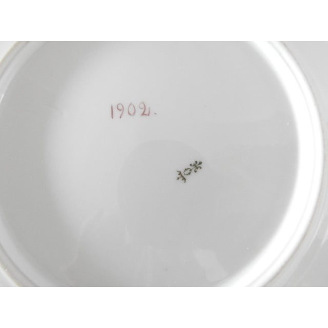1902 Hermann Ohme Hand-Painted Political Satire Porcelain Cabinet Plates - Set of 4 For Sale - Image 10 of 13