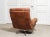 Leather Swivel Lounge Chair from OPE Möbler Jönköping, Sweden, 1960s For Sale - Image 4 of 10