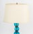 Metal Murano Glass Globe Lamps, Pair For Sale - Image 7 of 8