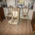 Set of 4 Napoleon III chairs, Italy This elegant set of seats represents a refined example of the Napoleon III style, a...
