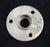 Traditional Vintage White Milk Glass Door Knob and Rosette For Sale - Image 3 of 4