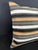 Turkish Hemp Pillow Cushion Natural Beige Black Cushion Cover 20x20 #18169 Enhance your home decor with our Kilim Pillow...