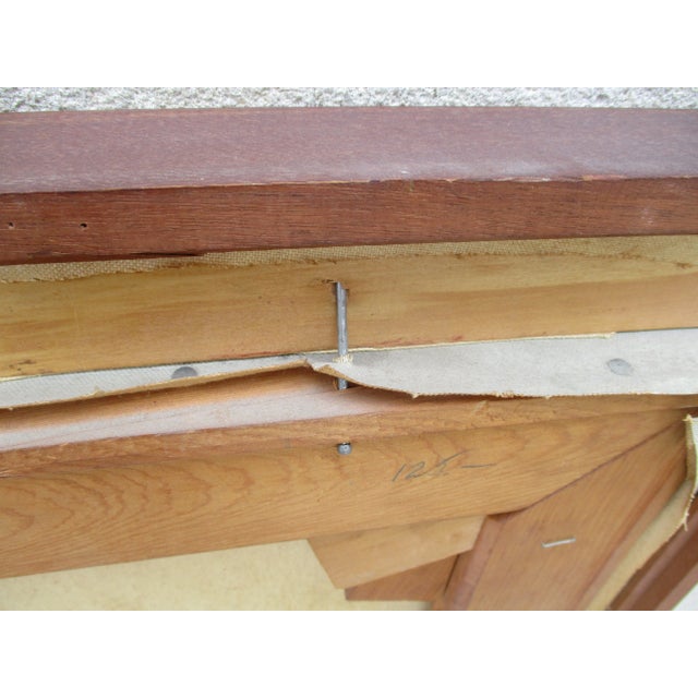 Ebony Lewis Bryden" Winters Day" on Canvas Mid-Century For Sale - Image 8 of 8