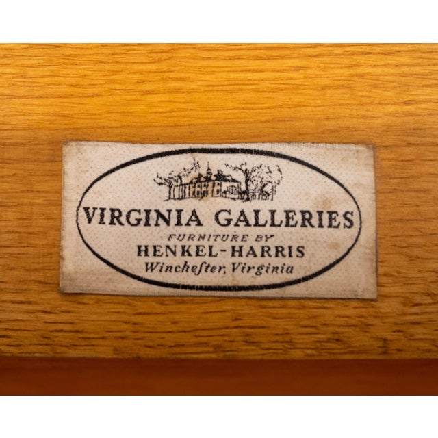 Henkel Harris 4 Drawer Mahogany Server Bachelor Chest For Sale - Image 16 of 18