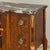 Antique French Louis XVI Marquetry Rouge Marble Top Commode For Sale - Image 9 of 18