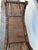 Vintage Rattan and Grasscloth Egyptian Style Bench. For Sale In West Palm - Image 6 of 9