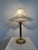 Mid-Century Glass Table Lamp with Golden Flakes, 1970s For Sale - Image 12 of 18