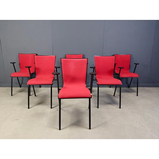 Vintage Occhio Chairs by Roel Vandebeek for Drisag, 2000s, Set of 6 For Sale - Image 14 of 17