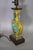 Vintage Chinese Famille Jaune Porcelain Guanyin Table Lamp With Dragon Handles, C. 1900 For Sale In Raleigh - Image 6 of 16